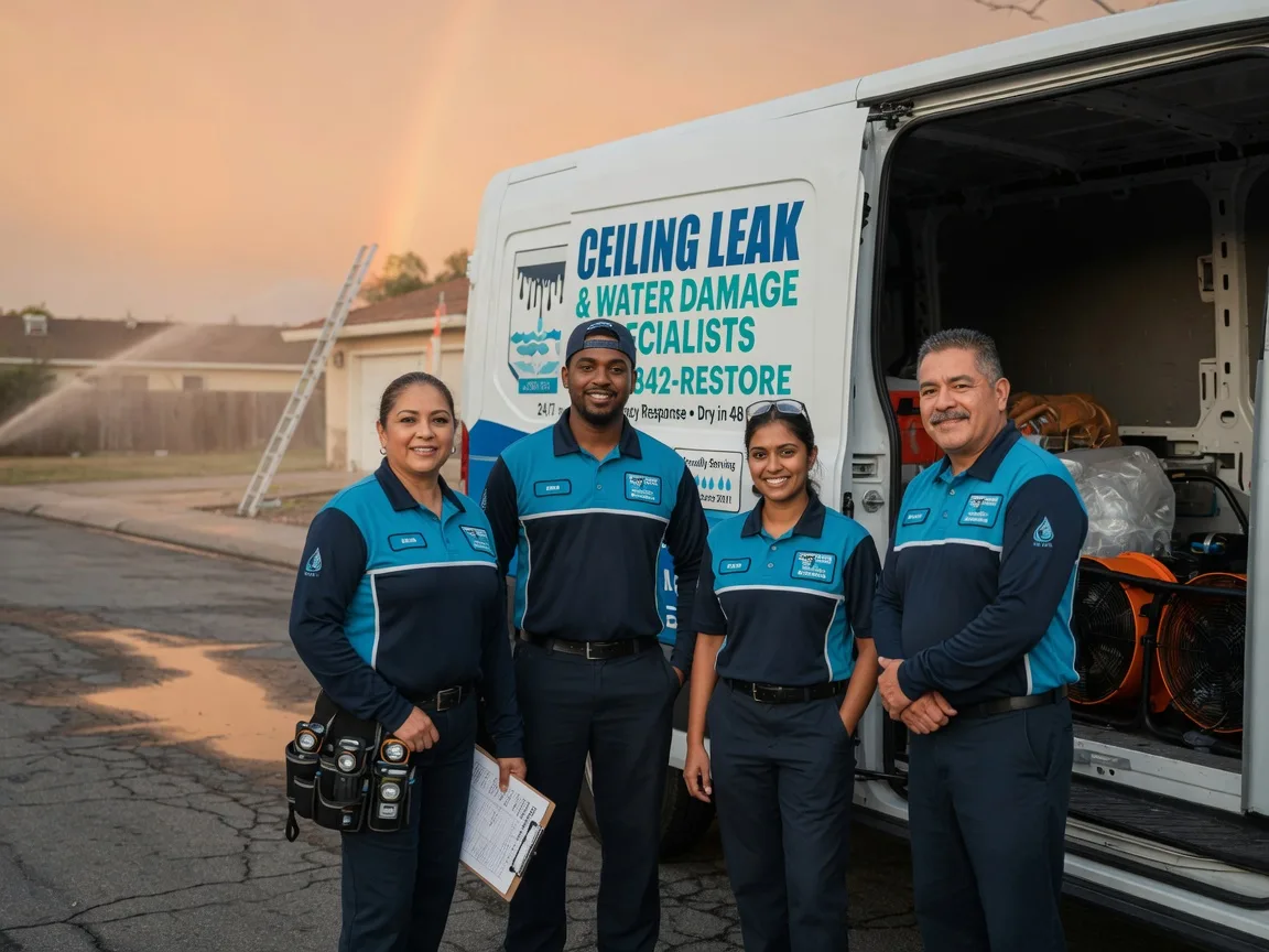 Ceiling Leak Cleanup company in Giddings, TX