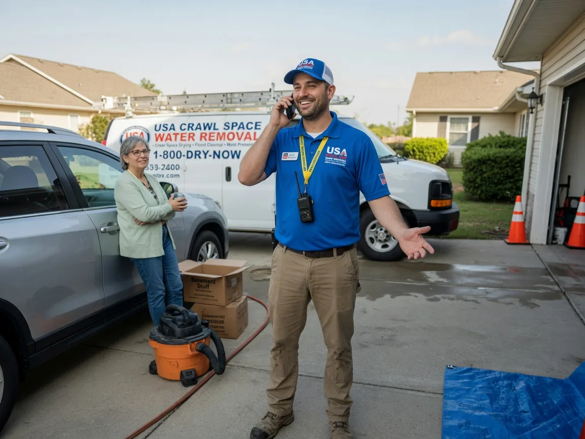Crawl Space Water Removal Giddings, TX FAQs